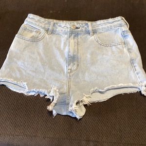 PacSun high rise festival shorts in a size 27.